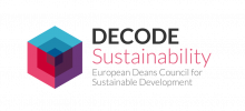 Projecte DECODE - European Deans Council for Designing Sustainability Impact Roadmaps) Projecte DECODE - European Deans Council for Designing Sustainability Impact Roadmaps)
