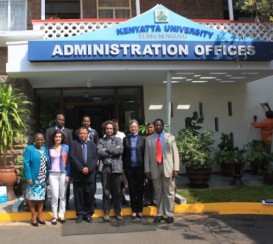 L'ACUP i la UOC visiten a la Kenyatta University a Nairobi