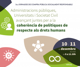 3eres Jornades Compra Pública Socialment Responsable 2020