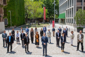 Oriol Amat pren possessió com a cinquè rector de la Universitat Pompeu Fabra